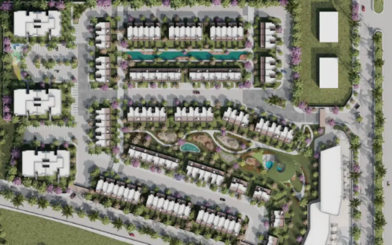 تصميم كمبوند كوكون المستقبل سيتي