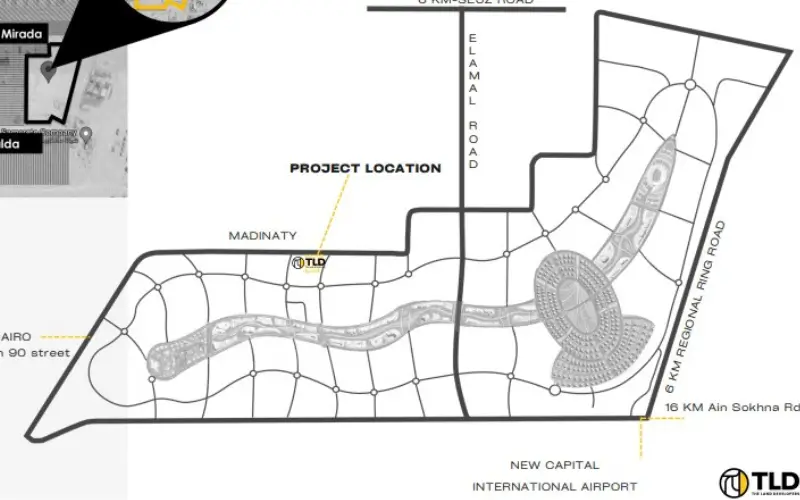 موقع كمبوند كوكون المستقبل سيتي