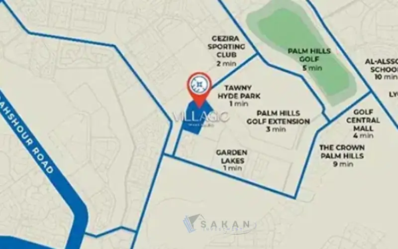 كمبوند فيلاجيو 6 أكتوبر