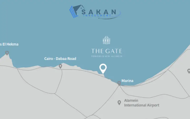 ابراج ذا جيت العلمين