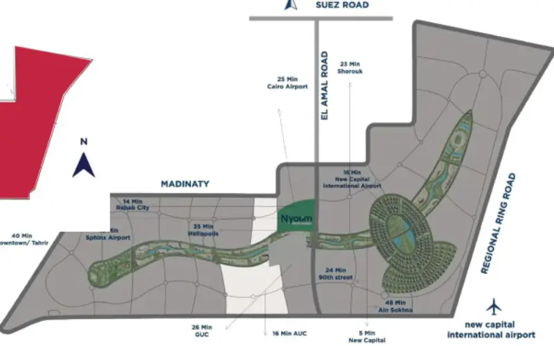 موقع ماونتن فيو المستقبل سيتي