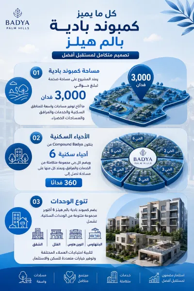 كمبوند بادية 6 أكتوبر