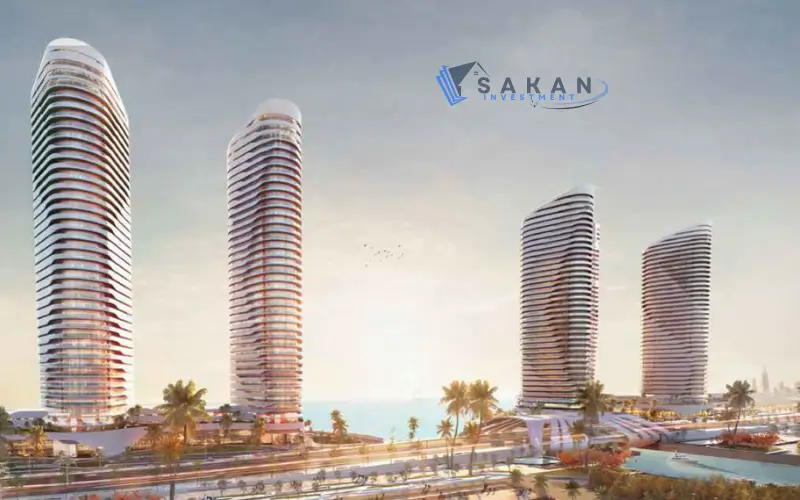 أبراج نورث ايدج  العلمين الجديدة 13 شقة متاحة الان North Edge Towers