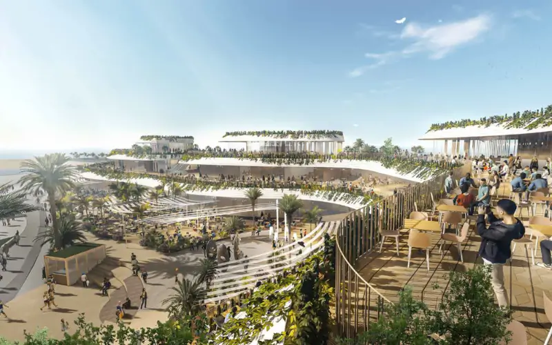 قرية بالم هيلز العلمين الجديد تفاصيل حديثة palm hills new alamein