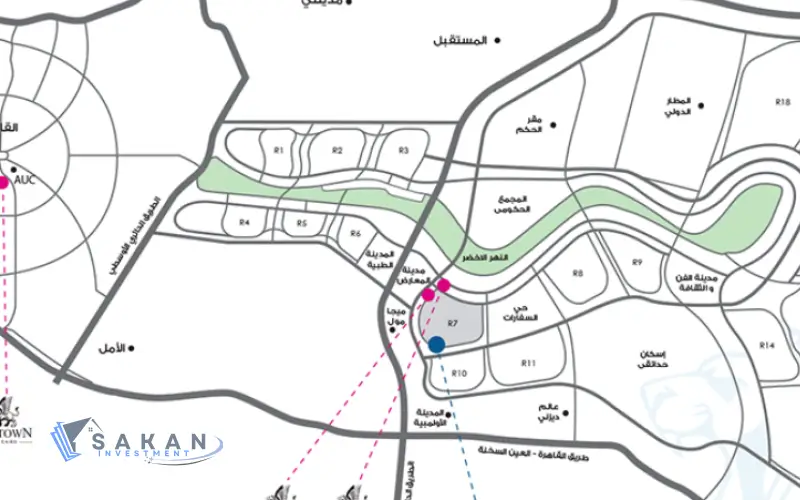 ميدتاون كوندو العاصمة الادارية