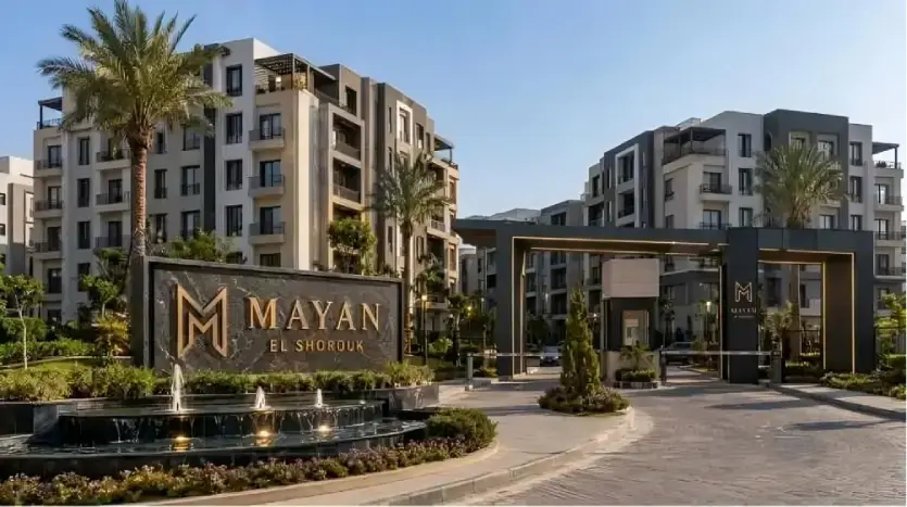 استلم وحدتك في أقل من 8 أشهر في كمبوند مايان الشروق Mayan El Shorouk