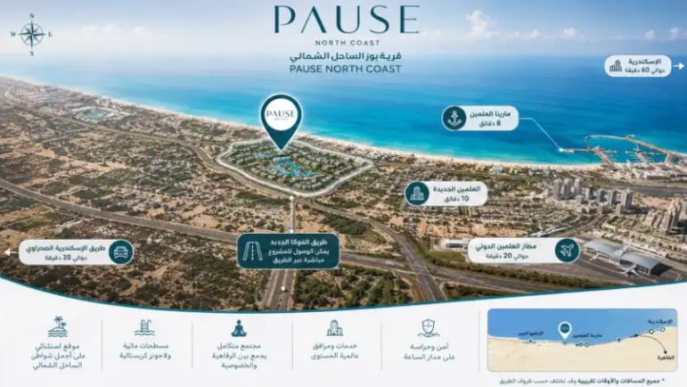 موفع قرية Pause الساحل الشمالي