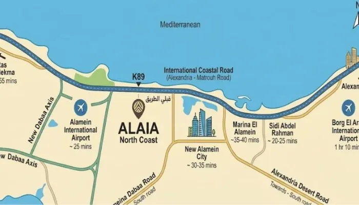 قرية الايا الساحل الشمالي Alaia North Coast