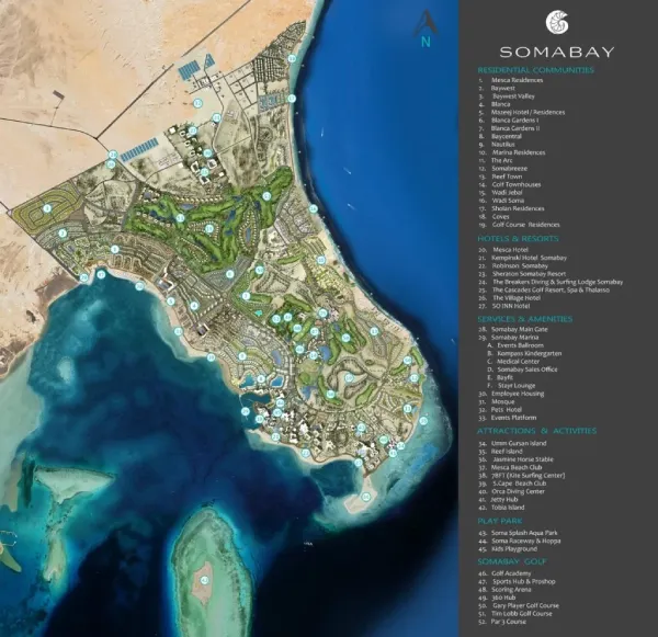 قرية Reef Town Soma Bay