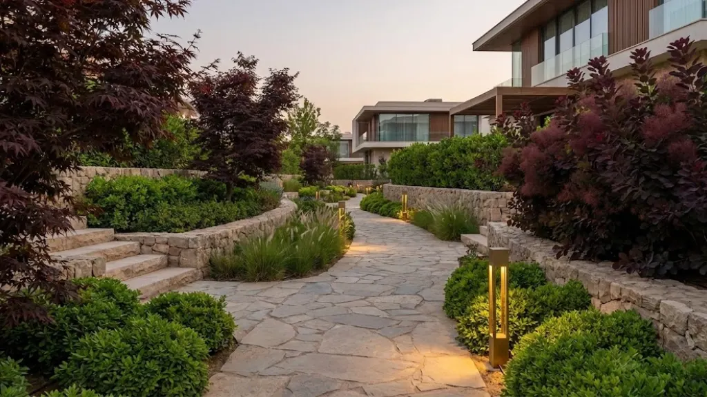 كمبوند هايد بارك تيراسيز التجمع الخامس Hyde Park Terraces مقم 5%