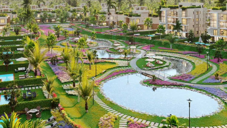 كمبوند صن كابيتال 6 أكتوبر Compound Sun Capital October مقدم 10%